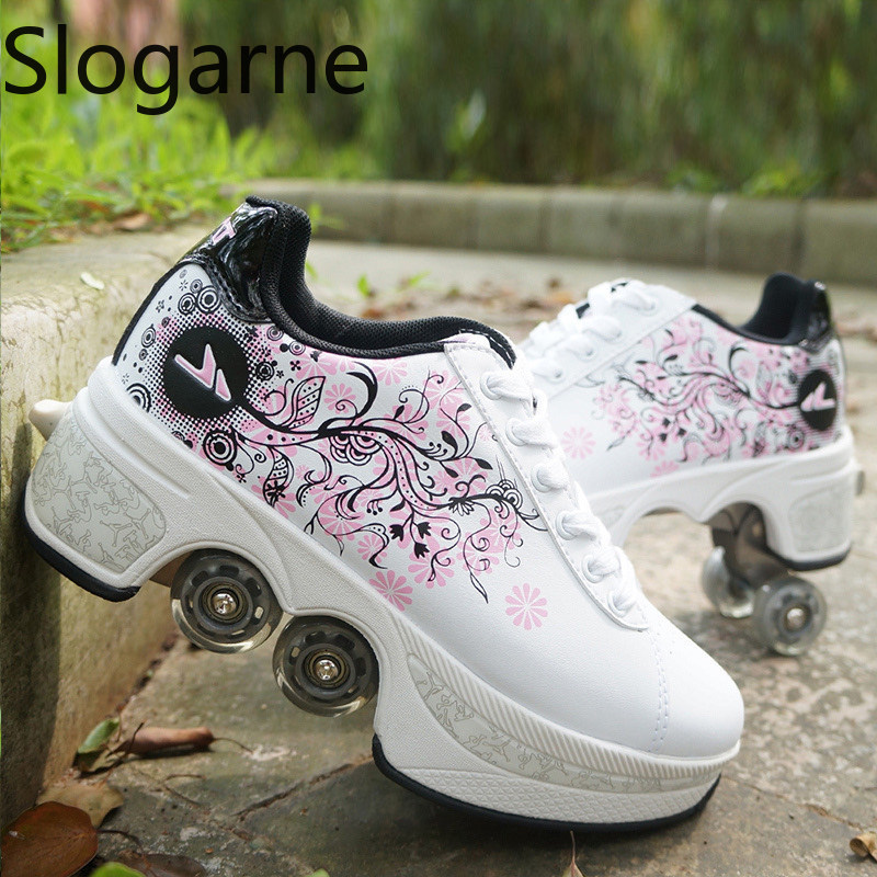 Men'S Shoes - Donne 4 Ruote Deformazione Pattini A